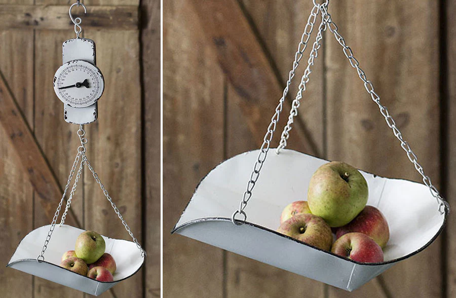 Hanging Decorative Produce Scale