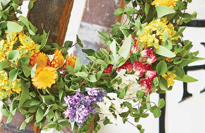 Spring Floral Wreath