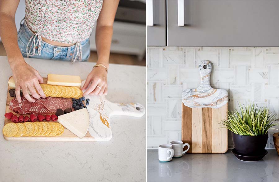 Eco-Friendly Acacia Wood Bread Board