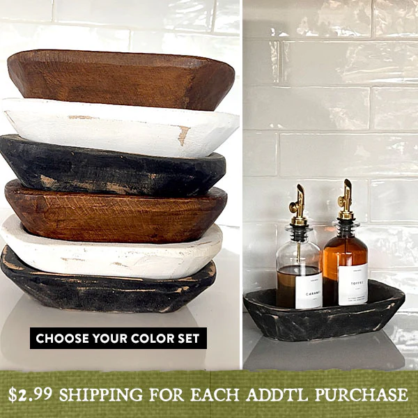 Dough Bowls, Set of 2 - Pick Your Color