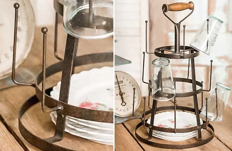 Bottle Dryer Tabletop Caddy