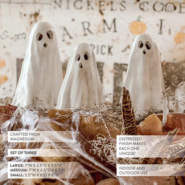 Tabletop Ghosts Decorative Accent, Set of 3