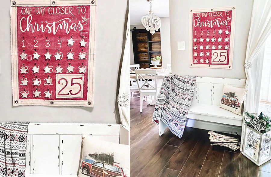 HUGE Christmas Countdown Banner