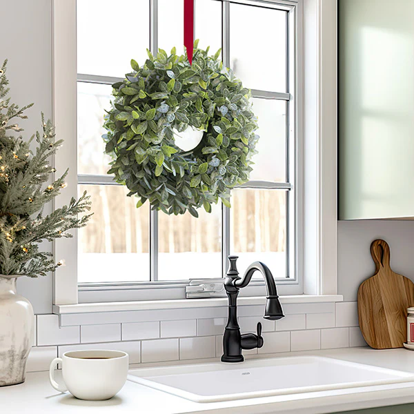 Lush Artificial Sage Door Wreath