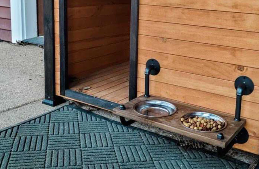 Wall Mounted Dog Bowls