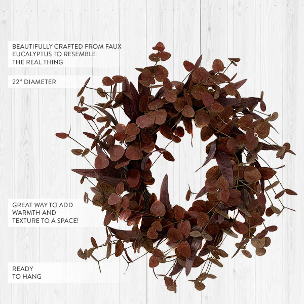 Premium Fall Eucalyptus Wreath