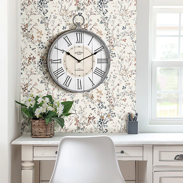 Metal Pendant Large Wall Clock
