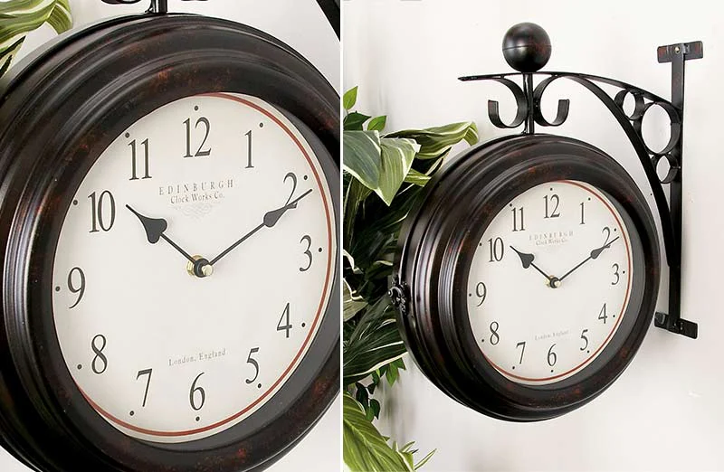 Hanging Train Station Clock