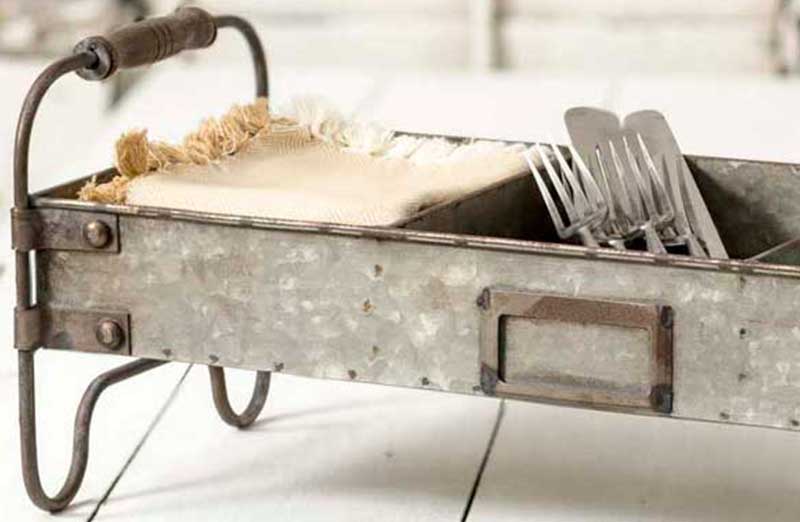 Divided Tray on Stand