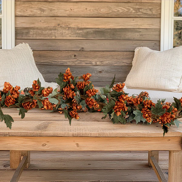 Brown Hops Garland