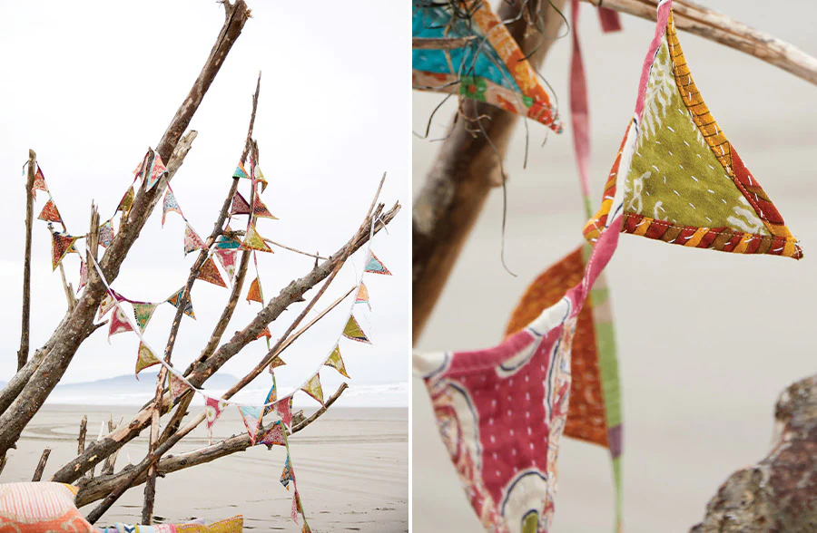 Vintage Pennant Garland