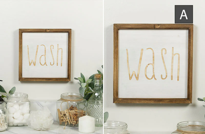 Vintage Bathroom Signs