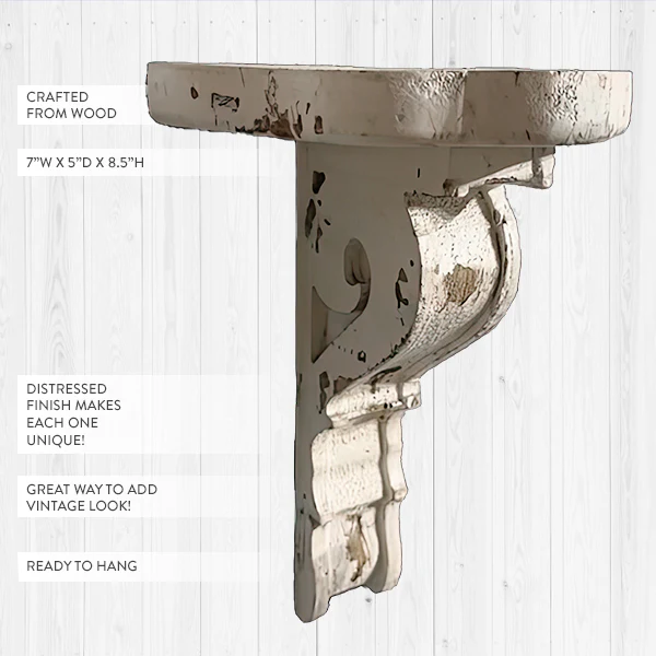 Chippy Architectural Wood Shelf