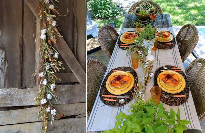 60 Grass Cotton Garland
