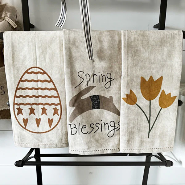 Spring Tea Towels, Set of 3