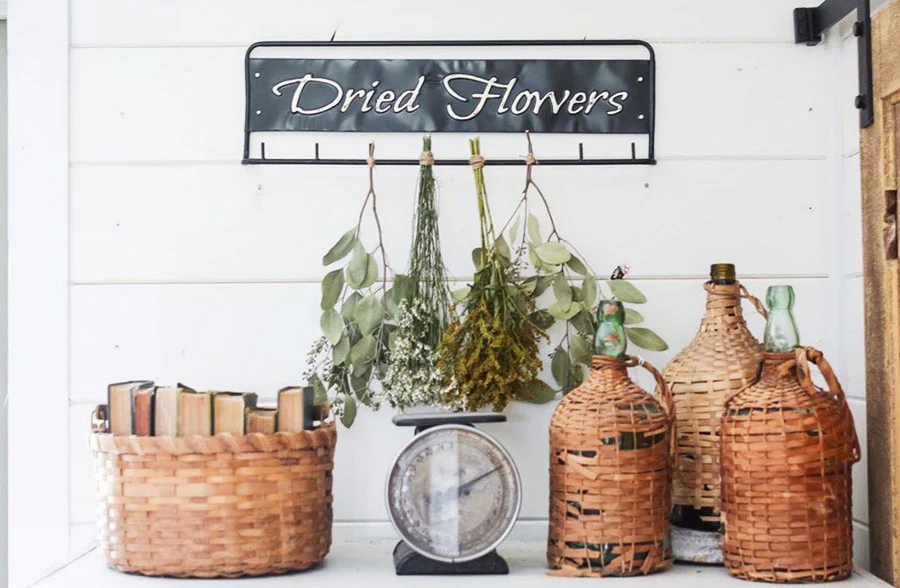 Dried Flowers and Herbs Hanging Rack | Pick Your Style