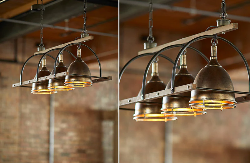 Rustic Bistro Pendant Light