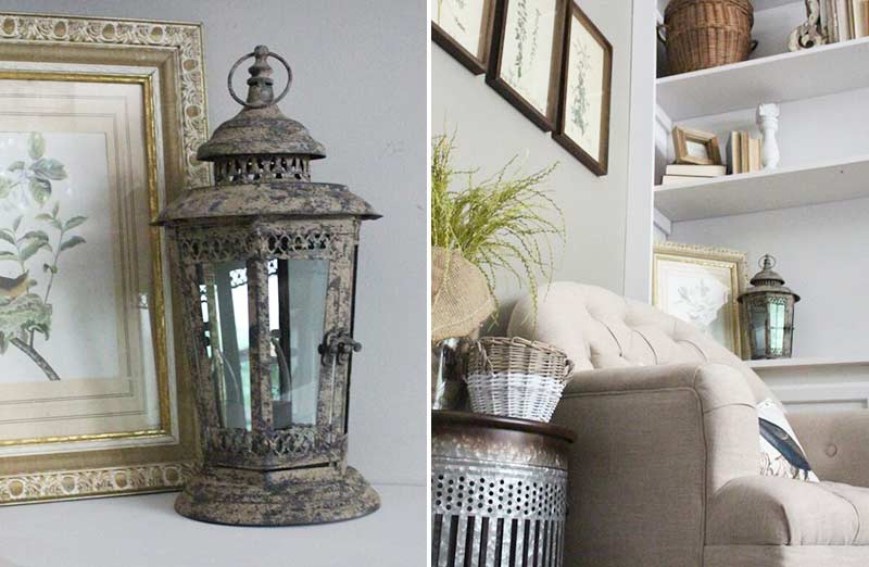 Distressed Plugin Lantern