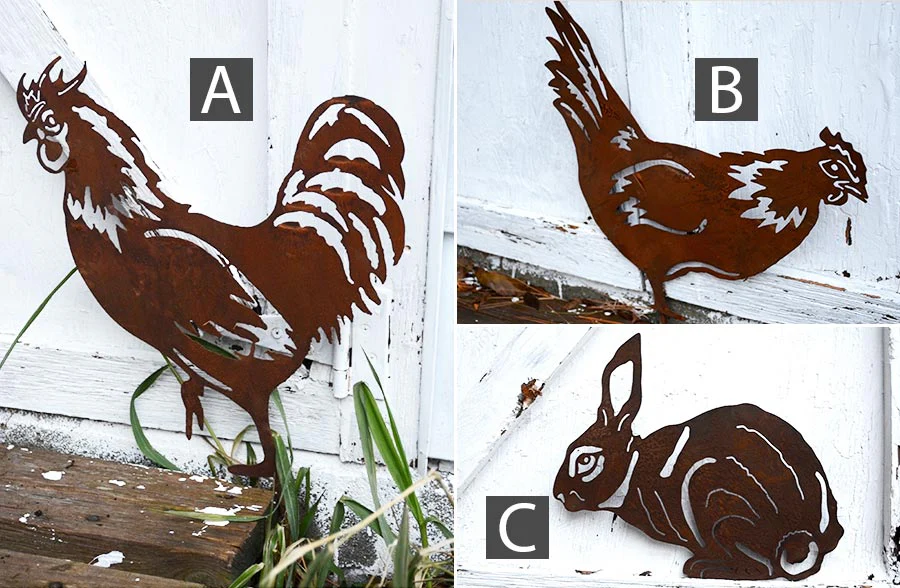 Animal Silhouette Stake, Pick Your Style