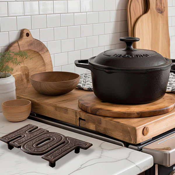 Hot Cast Iron Trivet