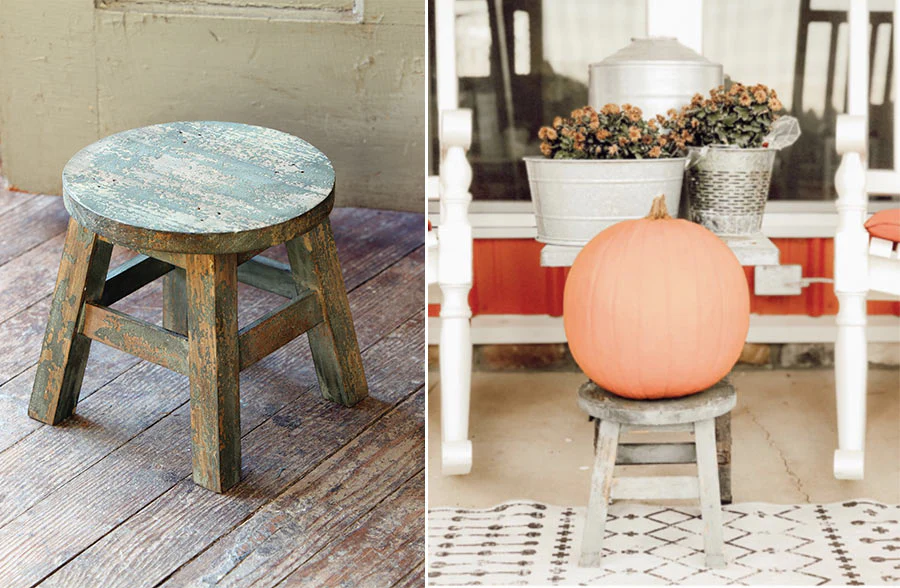 One-Of-A-Kind Milking Stool