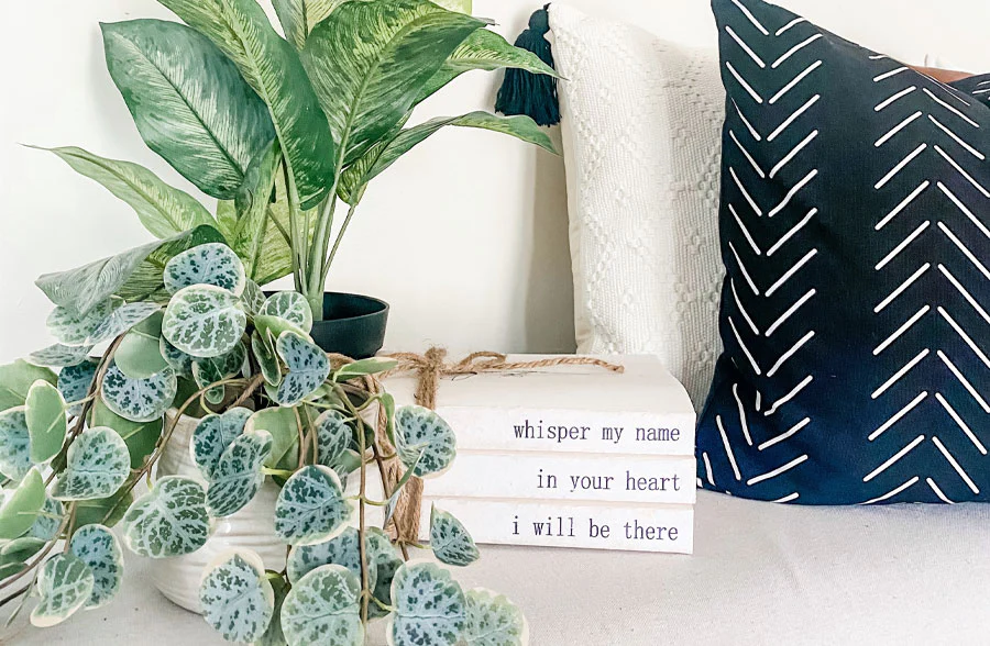 Hand Stamped Whisper My Name Book Set