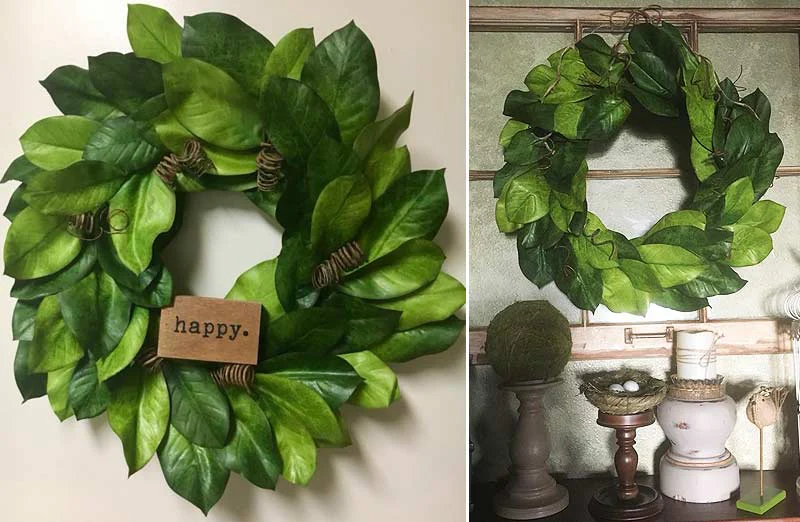 Rustic Magnolia Wreaths