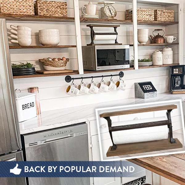 Cast Iron Paper Towel Holder