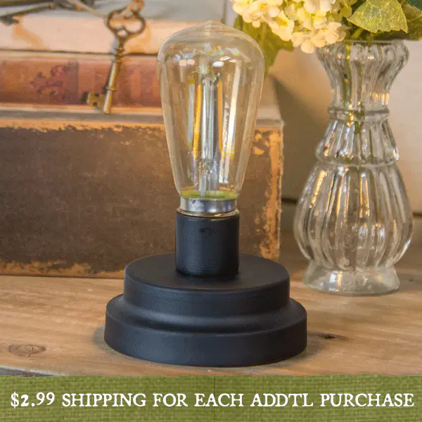 Tabletop Edison Bulb Lamp
