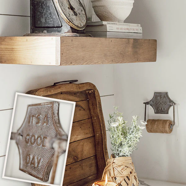 Cast Iron Wall Mount Twine Holder