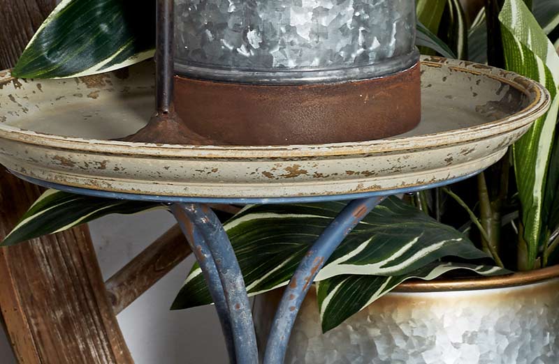 Antique Scroll Accent Table