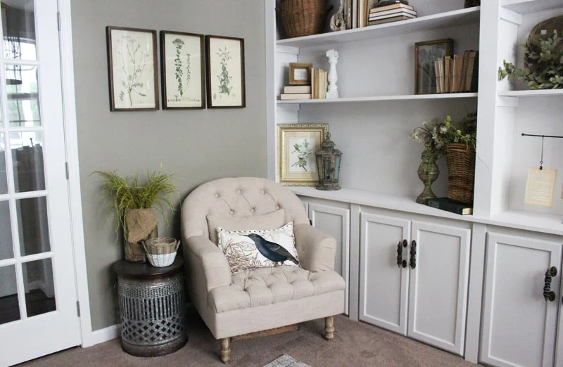 Wooden Framed Botanical Prints  Set of 6