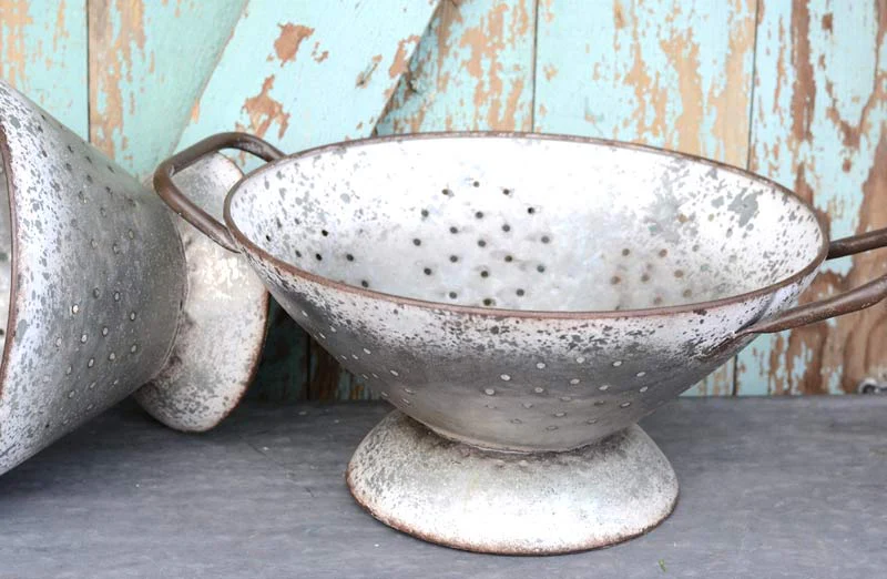 Chippy Distressed Colander