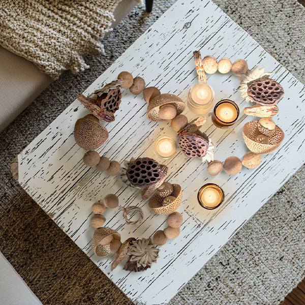 72 Inch Dried Botanical Garland